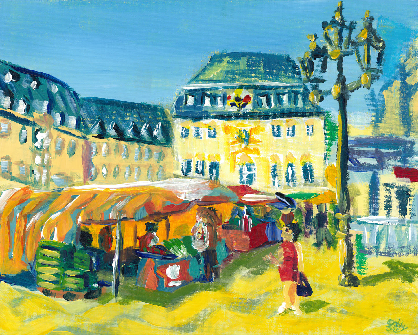 Bonn Marktplatz (Original)