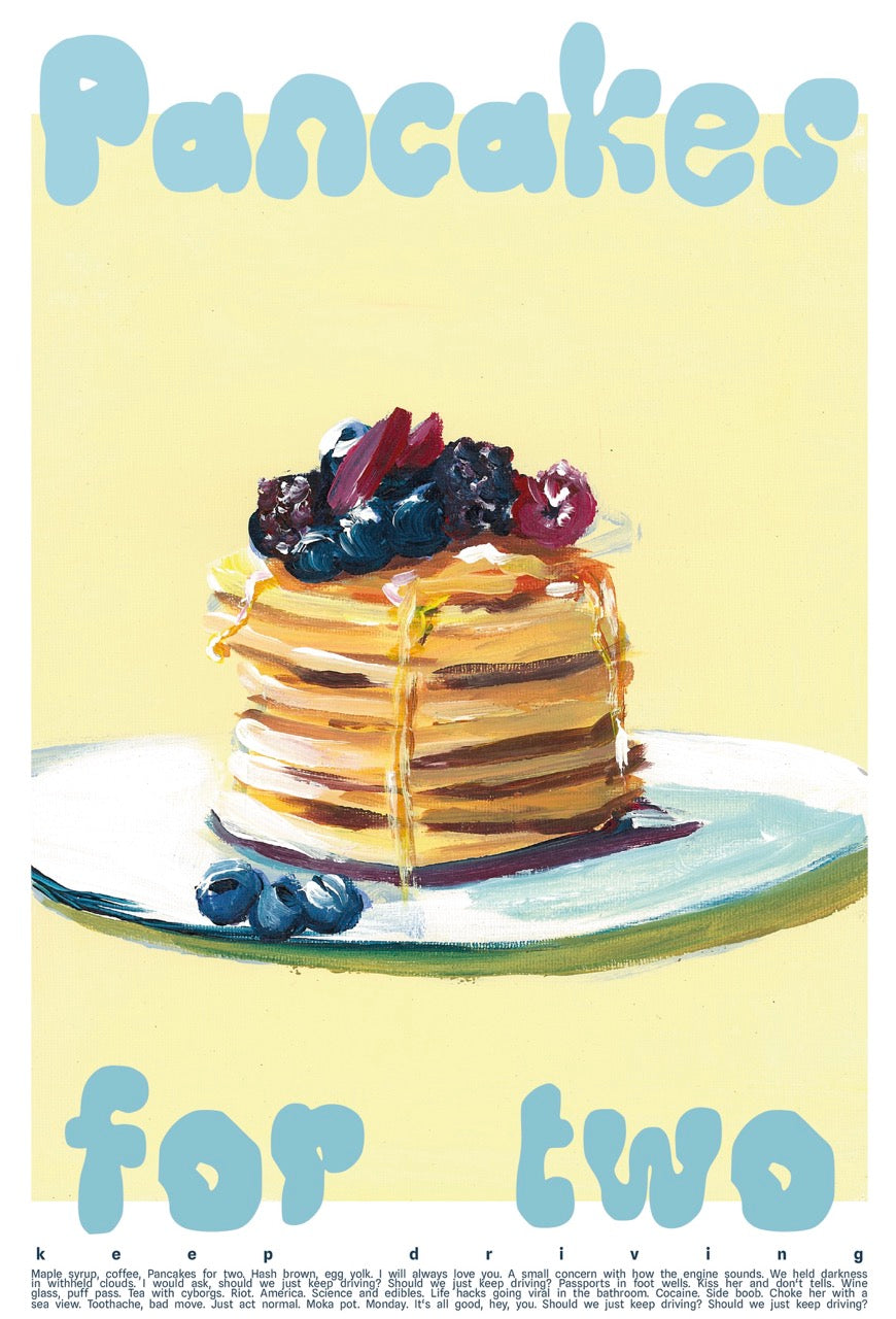 Pancakes for two Kunstruck