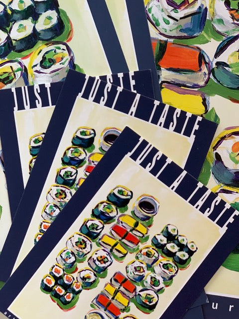 Just a taste Kunstdruck (dunkel)