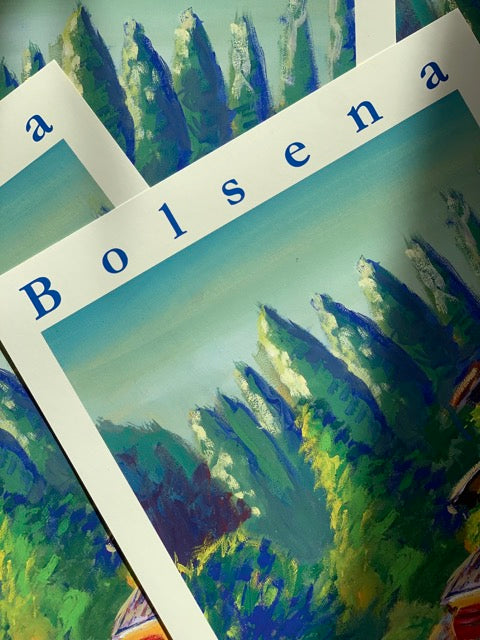 Bolsena/ Italien Landschaft Kunstdruck