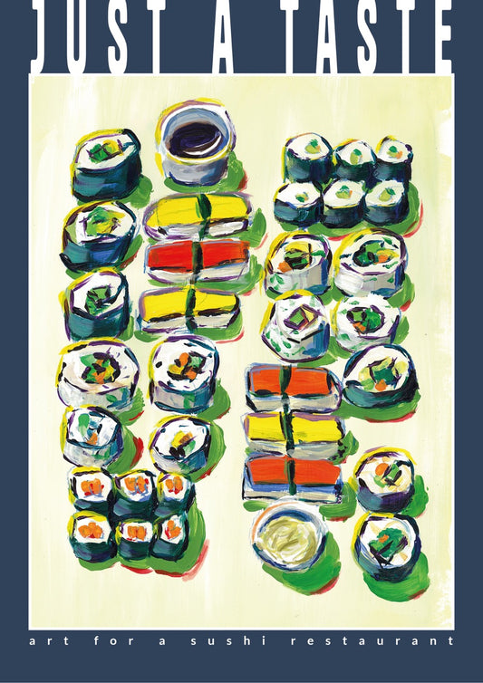 Just a taste Kunstdruck (dunkel)