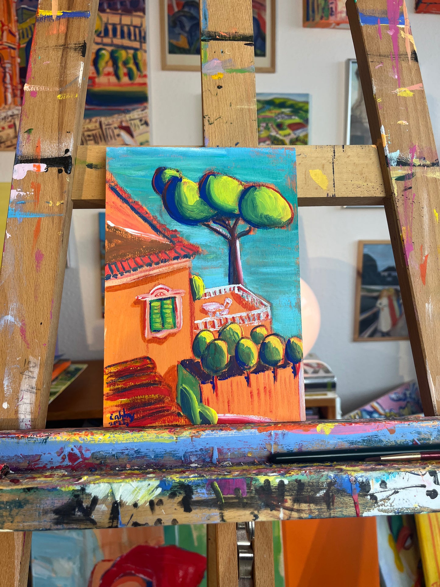 Haus an der Küste  (Original)