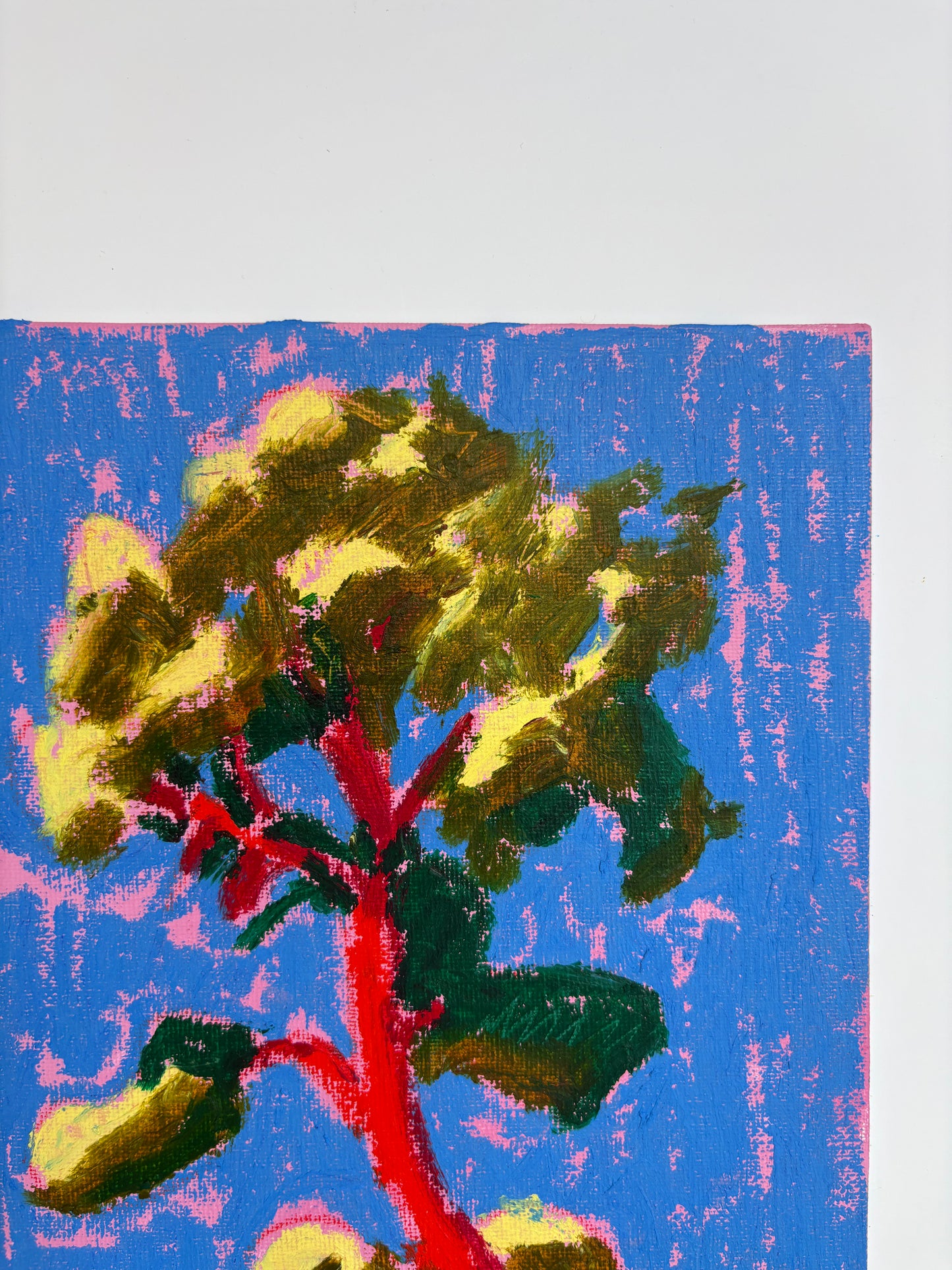 "Orange-Roter-Baum"  (Original)