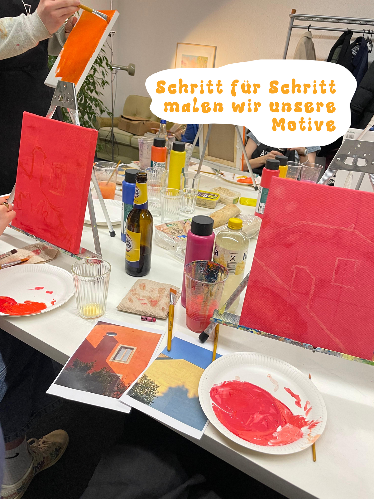 Malerei Workshop Samstag 25.04.26, 18.00 Uhr